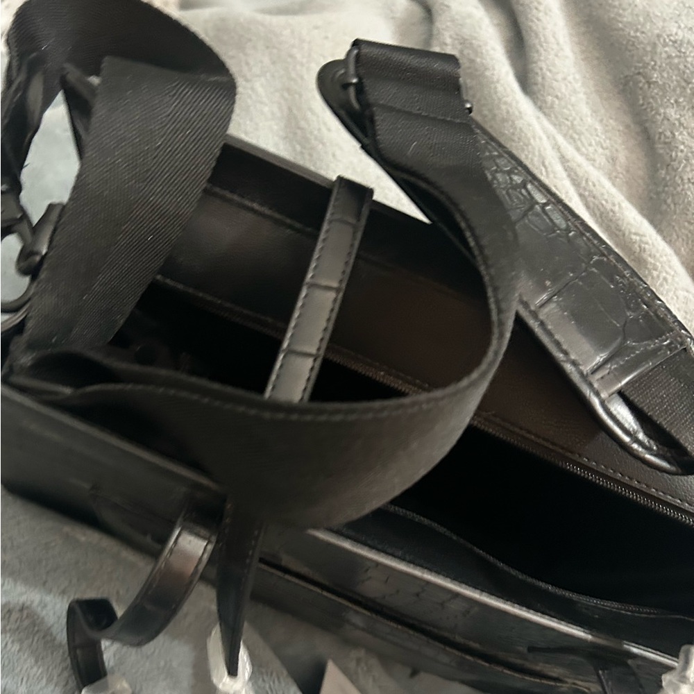 Beis Work tote. Croc embossed brand new